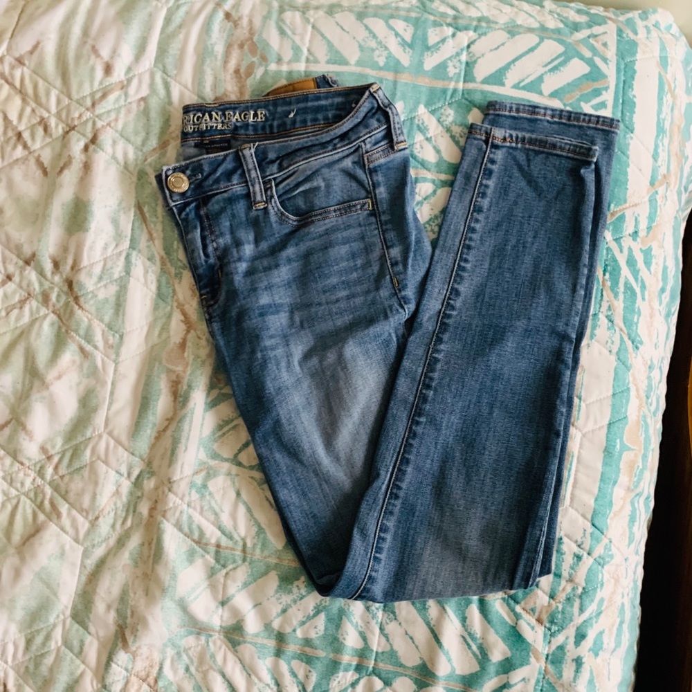 American Eagle Super Low Rise Jeggings